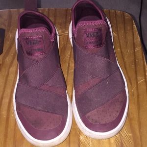 Maroon vans size 7 women’s